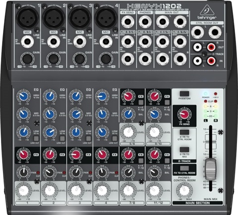 BEHRINGER XENYX 1202 12 Channel Mixer, B